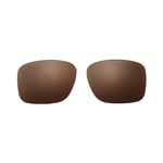 Walleva Brown Polarized Replacement Lenses For Oakley Latch SQ Sunglasses