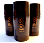 3x Hugo Boss The Scent Deodorant Stick 75ml, Anti-persperent body roll on, mens