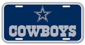 Dallas Cowboys License Logo Plate Sign 30 CM, NFL Football, New