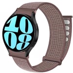 Nylon armbånd No-Gap Samsung Galaxy Watch 6 (40mm) - Smokey Mauve
