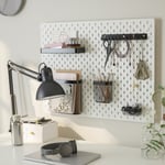 IKEA IKEA SKÅDIS krokhängare, svart, svart Djup: 2 cm
