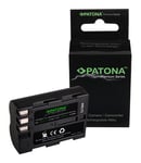 Patona Premium Batteri for NIKON D700 D300 D200 D100 D80 D70 D50 EN-EL3e 150201226 (Kan sendes i brev)