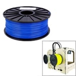 Bobine de Fil Pla 1.75 Mm Bleu Consommable Imprimante 3D 1Kg Filament Impression - YONIS