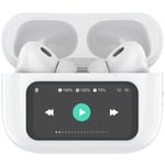 Hörlurar In-Ear TWS ANC ENC LED Sound LED Vit