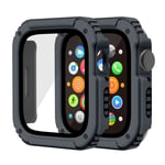 Holdbar Apple Watch Series 3 38mm etc. skærmbeskytter - Mørkegrå