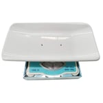 GWW MMZZ Pointer Mechanical Baby Scale, Household Pet Scale, Ergonomic Design, Easy to Read Analogue Dial, 20KG, No Batteries