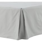 Venture Home Sängkappa Ziggy Bomull Bed Skirt Cotton streight - Light Grey / 200*120 15965-505