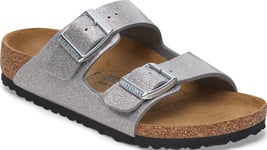 Birkenstock Arizona BS Birko-Flor Kids Sparkling Light Silver 36 - Fri frakt