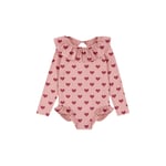 Konges Sløjd Manuca Långärmad Baddräkt Amour Pink | Rosa | 3 years