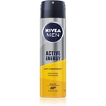 Nivea Men Active Energy Antiperspirant Spray til mænd 150 ml