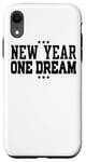 iPhone XR New Year One Dream - Motivational Case