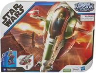 Hasbro Star Wars Mission Fleet Star Wars Mission Fleet Boba Fett & Starship Toys