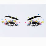 Claire's Rainbow Dots Faux Tattoo Liner