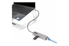 StarTech.com 3-Port USB-C Hub with 2.5 Gigabit Ethernet and 100W Power Delivery Passthrough Laptop Charging, USB-C to 2x USB-A/1x USB-C, USB 3.2 10Gbps Type-C Adapter Hub - Windows/macOS/Linux/Chromebook (10G2A1C25EPD-USB-HUB) - hubb - kompakt - 3 portar