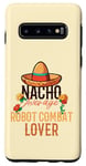 Coque pour Galaxy S10 Nacho Average Robot Combat Amoureux
