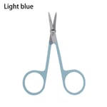 Makeup Scissors Hair Remove Tools Trimming Light Blue