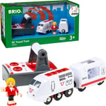 BRIO World Remote Control Travel Train Toy for Kids Age 3 Years Up -... 