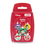 Top Trumps Disney Holiday Spirit Special Educational Card Game, Play with Stitch, Moana, Pluto and Tigger, great gift and Christmas stocking filler, for ages 8 plus