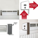 Low Power Radiator Fan Eco Energy Single Double Grill Top & Convention Heaters