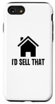 Coque pour iPhone SE (2020) / 7 / 8 Je vendrais cet agent immobilier, une maison et un logement