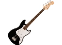 Squier Bronco Bass, Laurel Fingerboard, White Pickguard, Black