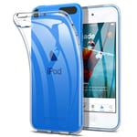 NoveltyThunder Fits compatible with iPod Touch 6 6th Gen Pro Gel Case Clear Cover TPU Soft Shock Absorption