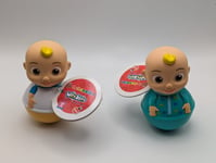 Cocomelon Weebles Figure Assortment, chunky moulded figures, jj, moonbug, play