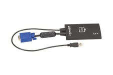 Black Box USB Laptop Console Crash Cart Adapter KVM switch - 1 porte