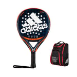 Adidas Adipower CTRL 3.1 + Racket Bag Protour Sort/oransje