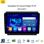 Buladala Android 10.0 Octa core Car GPS Navigation Multimedia Radio 9" Touch-Screen for Suzuki Wagon R X5 2013-2017, Support RDS/DVD Player/Bluetooth Steering Wheel Control,4G+WiFi: 4+64GB