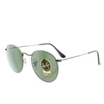 Ray Ban Rb3447 Round Metal Gunmetal Sunglasses G15 Brand
