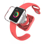 Apple Watch Series 1/2/3 (38mm och 42mm) Laddningsskal - Röd