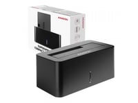 Axagon Adsa-Sn Docking Station, Usb 3.0, 1X 2.5"/3.5" Ssd/Hdd, Sata 6 - Black