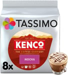 Tassimo Kenco Mocha Coffee Capsules Pack of 5, Total 40 Coffee Capsules