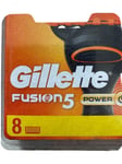 Gillette Fusion 5 Power Men's Razor Blades, 8 Refills