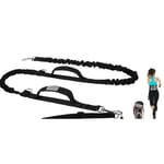 Hundträningsset, handsfree koppel, justerbar midjeväska,Hundträning rep