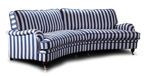 Skånska Möbelhuset Howard Luxor XXL svängd 5-sits soffa 300 cm - Valfri färg