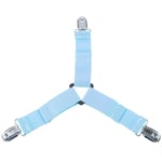 4pcs Adjustable Triangle Bed Mattress Sheet Holder Straps Cl Blue