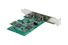StarTech.com 2-Port PCI Express FireWire-kort - PCIe FireWire 1394a-adapter - FireWire-adapter - PCIe - FireWire x 2 - TAA-kompatibel