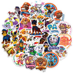 Paw Patrol Stickers - WENTS 200PCS Different Paw Patrol Stickers Waterproof Stickers to Decorations Trunk Telephone Motorcycle Bicycle Cars Skateboard Laptop Stickers for Kids and Children