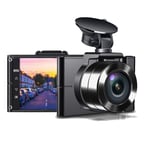 YEESTEK Dash Cam 1080P Full HD Car Camera Night Vision dash cam for car with 2.0" LCD Display, G-sensor, Loop Recording, Motion Detection WDR