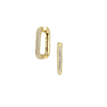 Bottega Boccadamo Earrings Gem Round hoop Guld