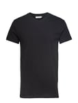 Kronos V-N T-Shirt 273 Designers T-shirts Short-sleeved Black Samsøe Samsøe