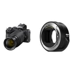 Nikon Z50 + Z DX 16-50mm + Z DX 50-250mm Mirrorless Camera Kit (209-point Hybrid AF) & FTZ II - Adapter for F-Mount lenses on Z-Mount cameras