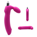 Neojoy Double Dildo Vibrator Insertable Strapless Strap-On Couple Sex Toy Pink