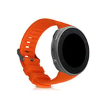 kwmobile Watch Band Compatible with Polar Vantage V - Watch Band Replacement Silicone Strap - Orange