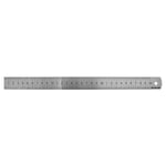 Stållinjal med 1/1 mm gradering Längd: 300 mm