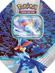 Pokemon Boîte de Collection Compagnons d'aventure de Paldea Del GCC Quaquaval-ex (Une Carte holographique et Quatre enveloppes d'expansion), édition en Italien