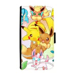 undefined Pokemon Pikachu & Eevee Samsung Galaxy S6 Edge Plånboksfodral