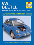 Haynes verkstadshandbok VW Beetle bensin och diesel 1999 till 2007